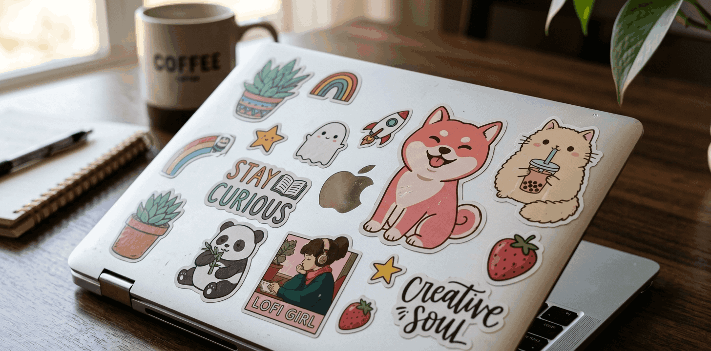 Laptop & Luggage Stickers