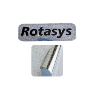 Custom PET Holographic Starburst Stickers (3cm-8cm / 1.18"-3.15") | Full-Cut Asterisk Star Laser Vinyl Labels